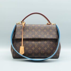 Louis Vuitton Cluny Brown Monogram Canvas Satchel